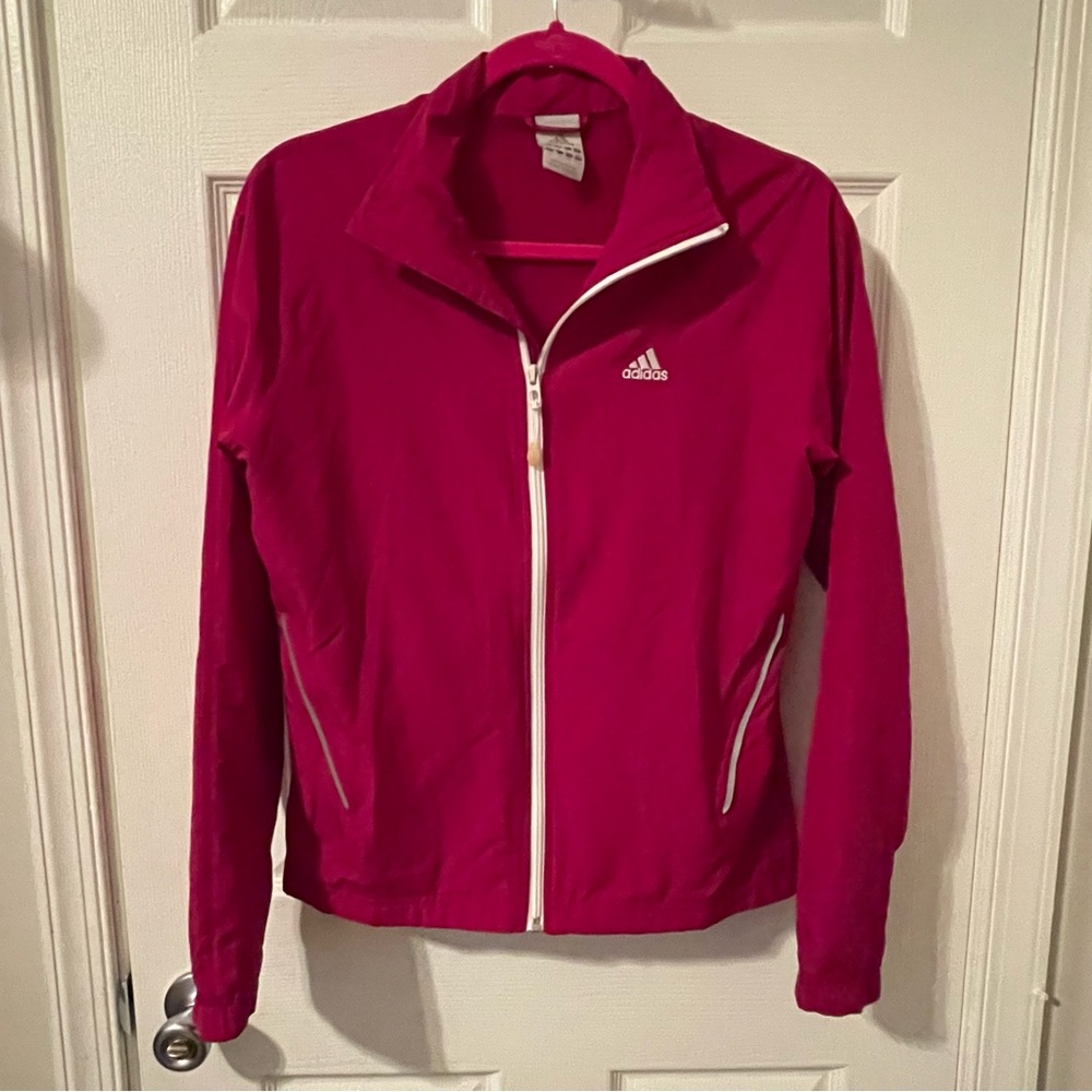 Adidas zip up jacket